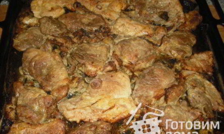 Рецепт маринованых стейков жаренных в духовке