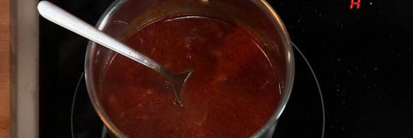 микс-стейк с овощным шашлычком