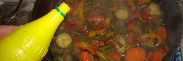 мини стейки на гриле с овощами