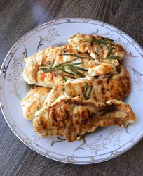 Сочный стейк из куриной грудки