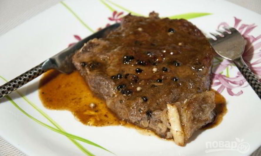 Рецепт стейка говяжий в духовке