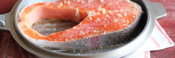 стейк из форели