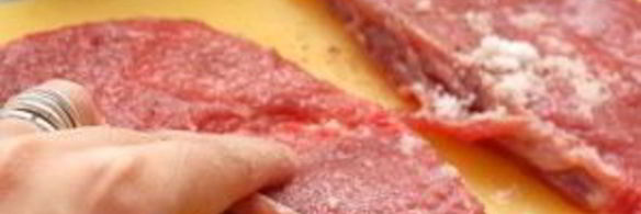 стейк из говядины жареный