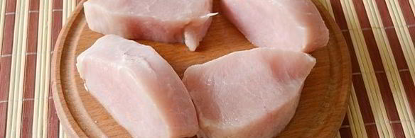 стейк из индейки на сковороде