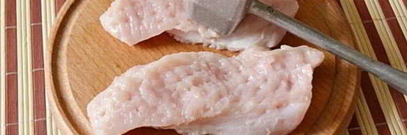 стейк из индейки на сковороде