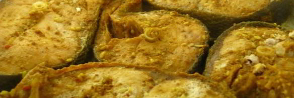 стейк из кеты на пару