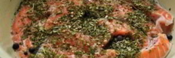 стейк из рыбы в духовке