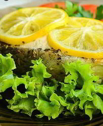 Стейк из семги в фольге