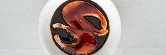 стейк из семги в глазури терияки