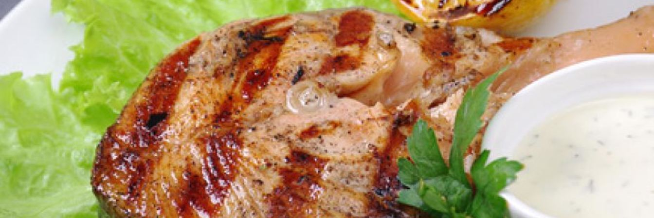 Стейк из семги