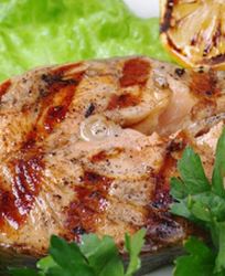 Стейк из семги