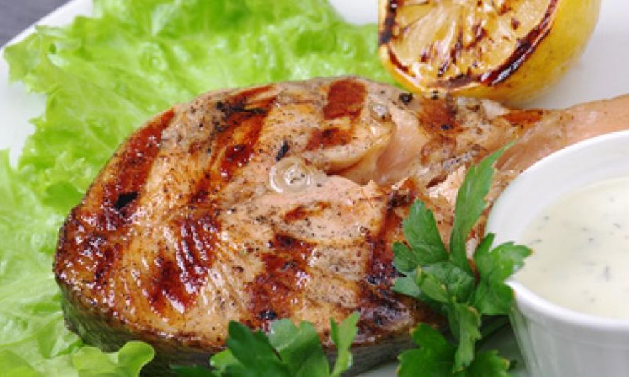 Рецепт стейка из семги