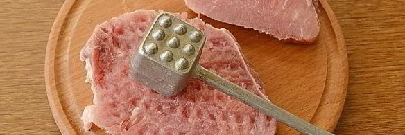 стейк из свинины в фольге