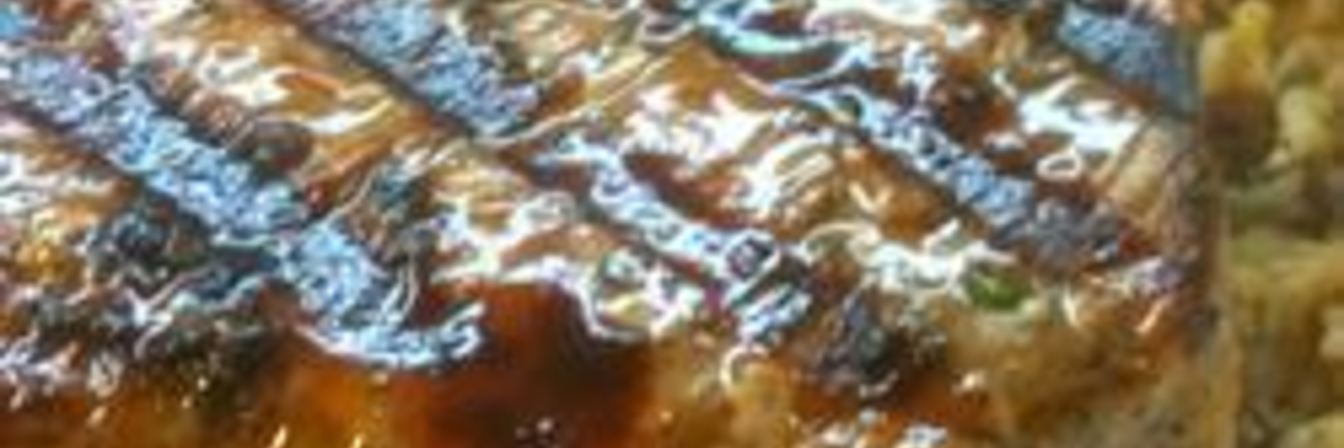 Стейк из тунца с маринадом