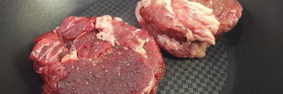 стейк рибай с прожаркой medium rare