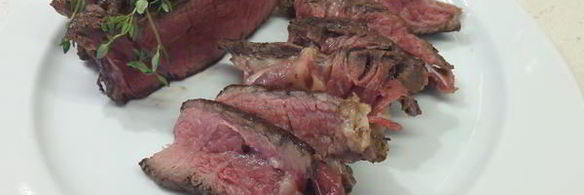 стейк рибай с прожаркой medium rare