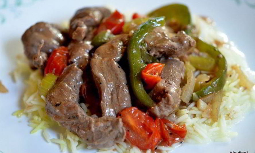 Рецепт стейка с перцем