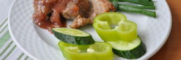 стейк с соусом из красного вина