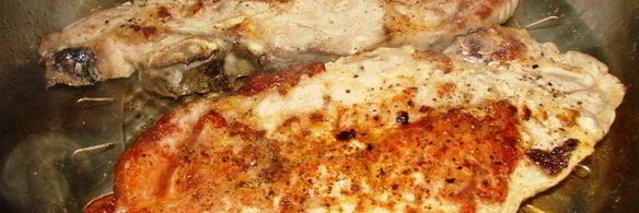 стейк свиной на косточке