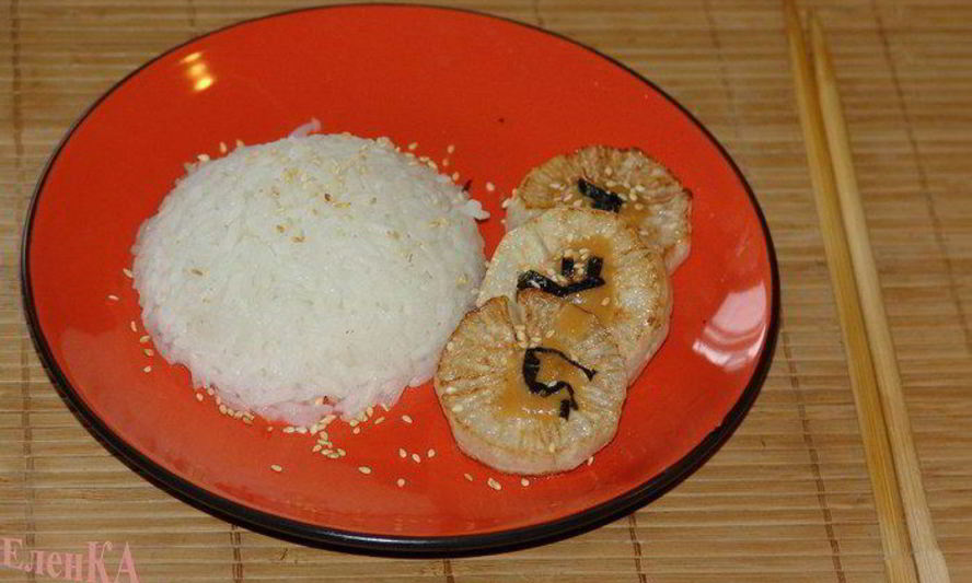 Рецепт стейков из дайкона