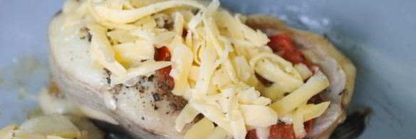 стейки сома, запеченные в духовке