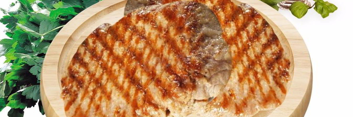 Свиной стейк в майонезном соусе