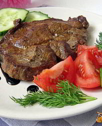 Свиной стейк