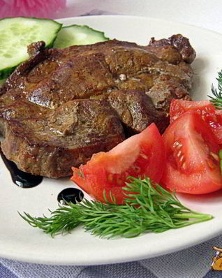 Свиной стейк