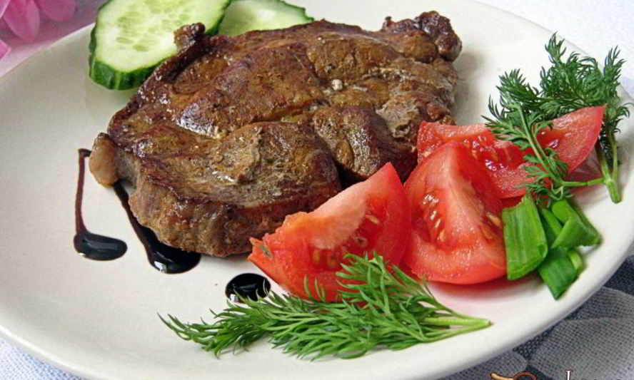 Рецепт свиного стейка