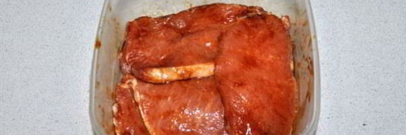 свиные стейки терияки — очень быстро