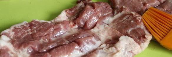 свиные стейки в паприке