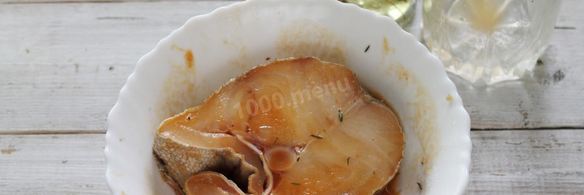 запеченный стейк трески в духовке с сыром