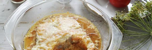 запеченный стейк трески в духовке с сыром