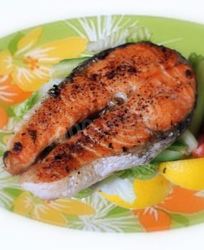 Запеченные стейки форели в духовке