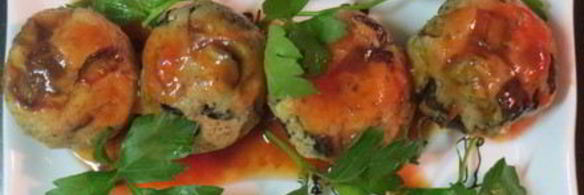 баклажанные тефтельки