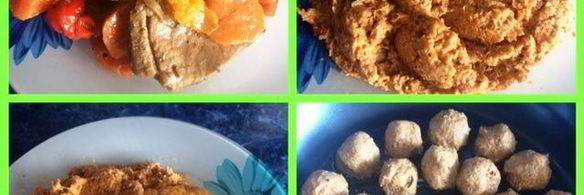 киш с тефтелями, тыквой и сыром дор блю