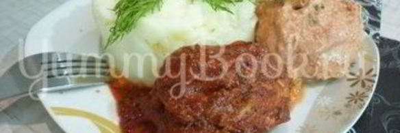 куриные тефтели без риса с двумя соусами