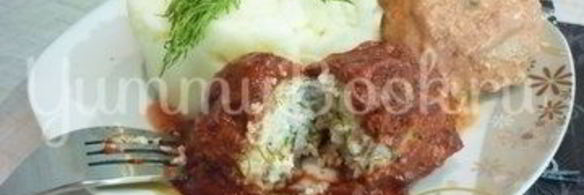 куриные тефтели без риса с двумя соусами