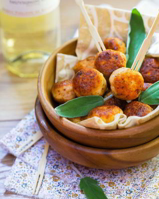 Куриные тефтели с шалфеем