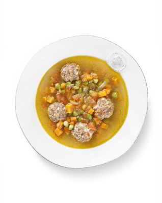 Кюфта-бозбаш с тефтелями