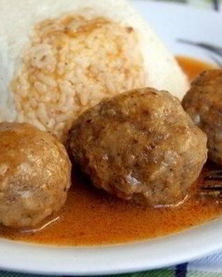 Мясные тефтели в подливке