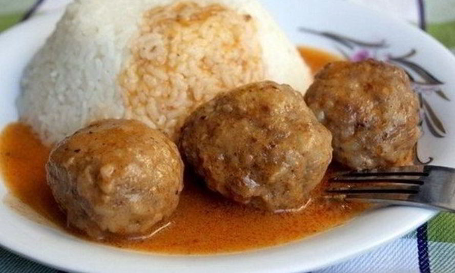 Рецепт мясных тефтелей в подливке