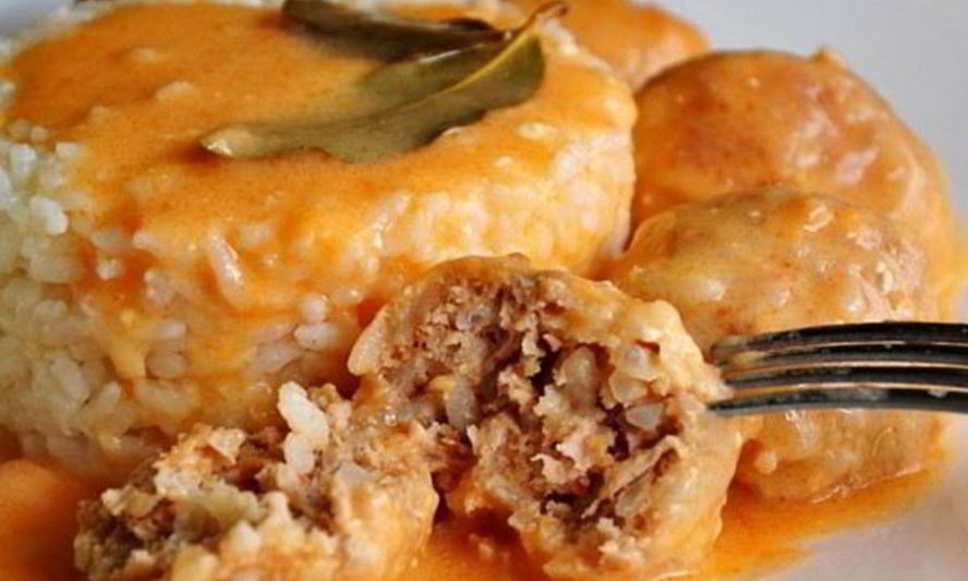 Рецепт мясных тефтелек с подливкой