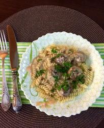 Нежные тефтели в сливочном соусе