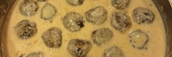 нежные тефтели в сливочном соусе