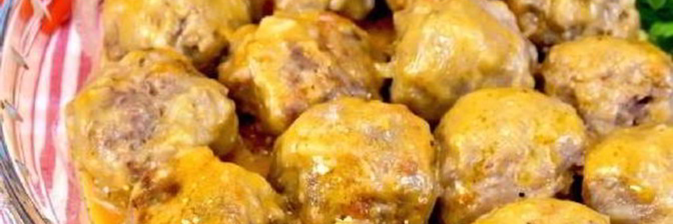 Нежные тефтельки в сливочно-томатном соусе