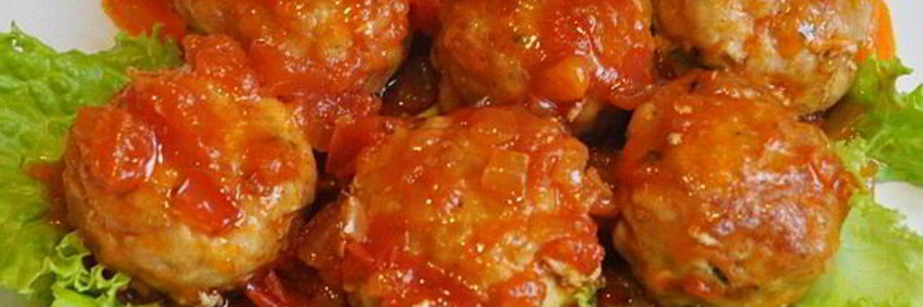 Острые тефтельки в томатном соусе