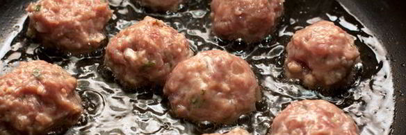 паста с тефтелями