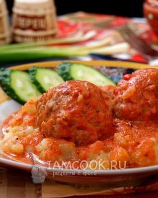 Подлива для тефтелей