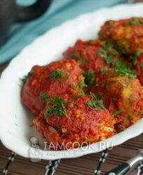 Постные тефтели